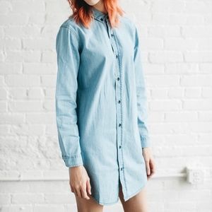 NEUW DENIM Spirit Denim Shirt Dress NWT